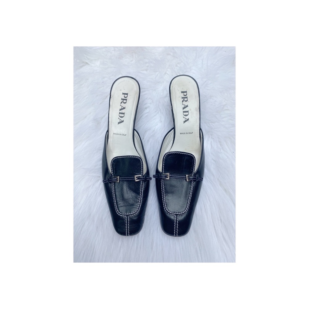 Prada | Black Mules